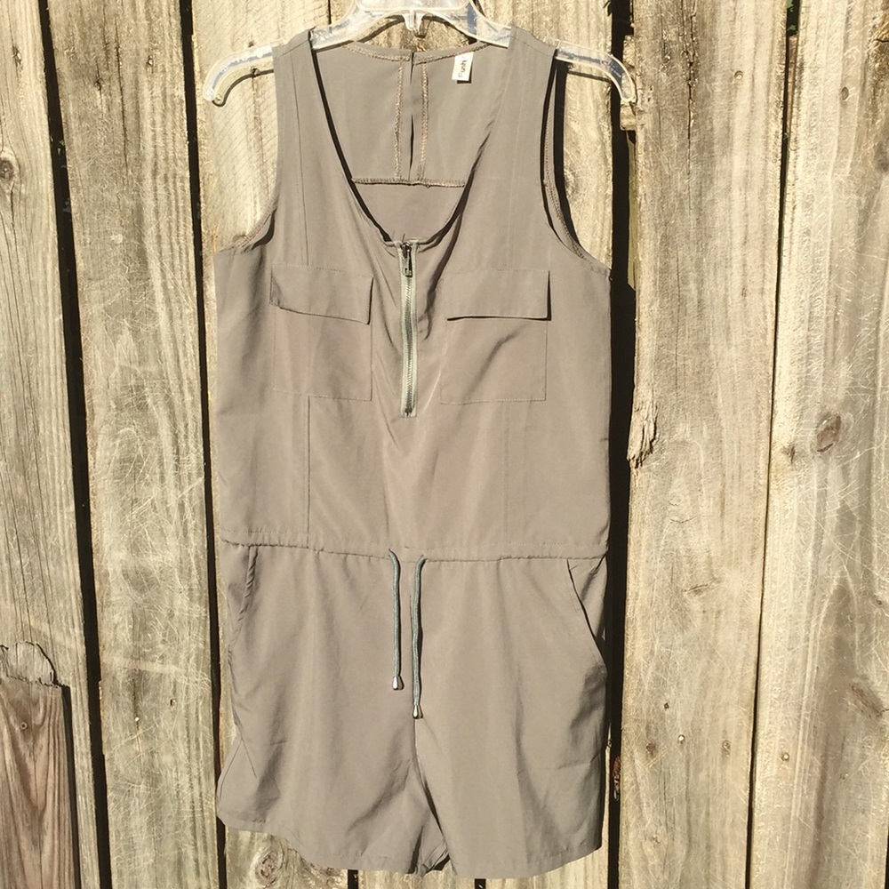 Olive Green Women’s Romper by ‘Fushiz’ Sz S